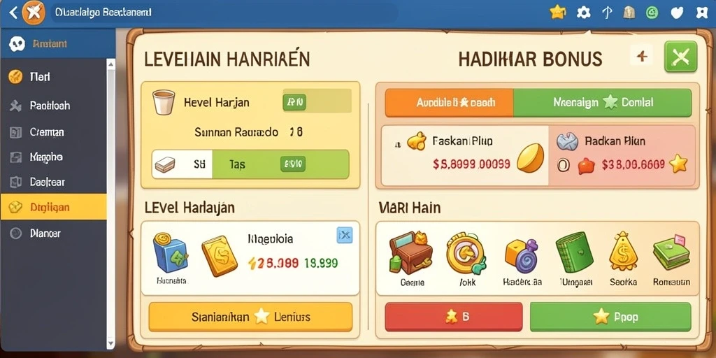 Tampilan antarmuka intuitif dan menarik.