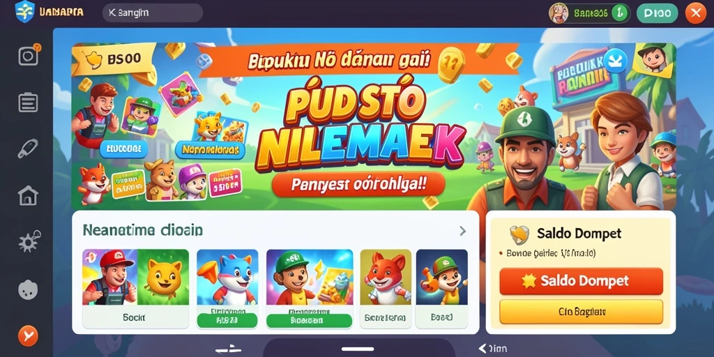 Tampilan antarmuka aplikasi yang menarik dan user-friendly.