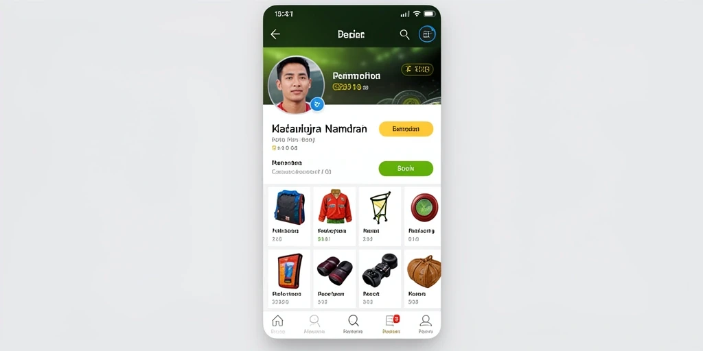 Tampilan antarmuka yang menarik dan user-friendly.