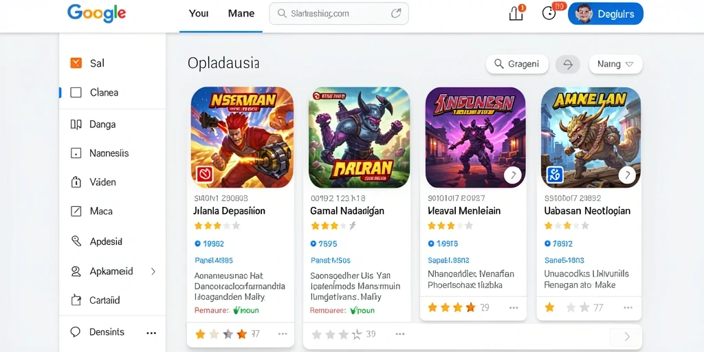 Screenshot menampilkan karakter utama dalam aksi.