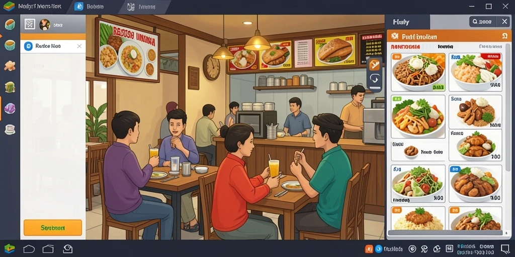 Tampilan grafis yang menawan dan menarik.