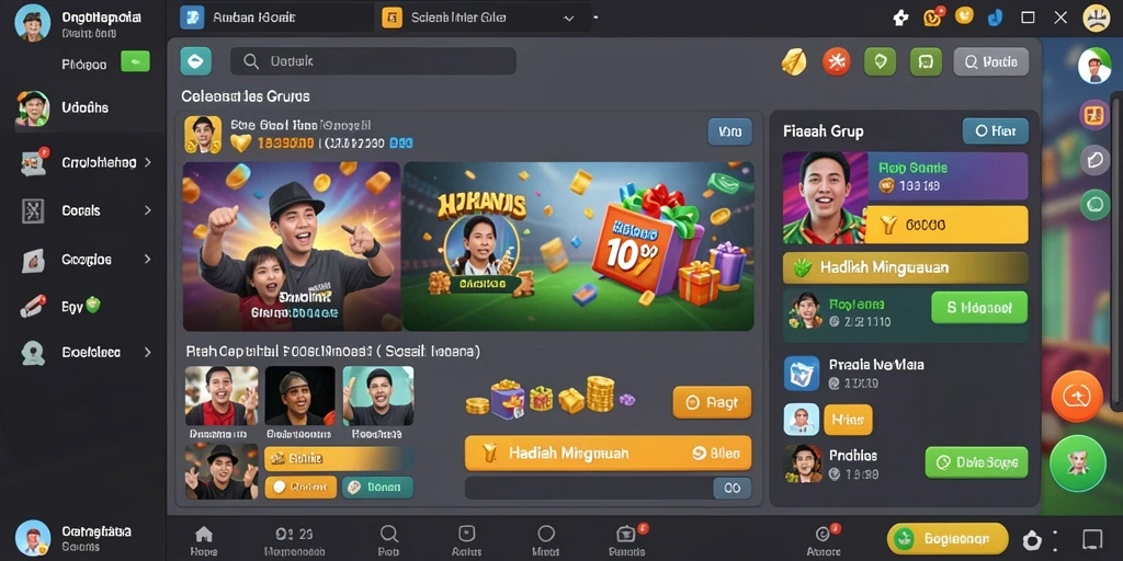 Screenshot menunjukkan antarmuka pengguna SITUSTOTO yang sederhana.