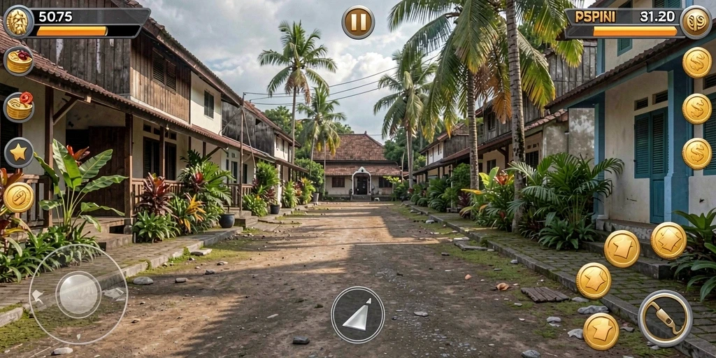 Tampilan antarmuka yang sederhana dan menarik.