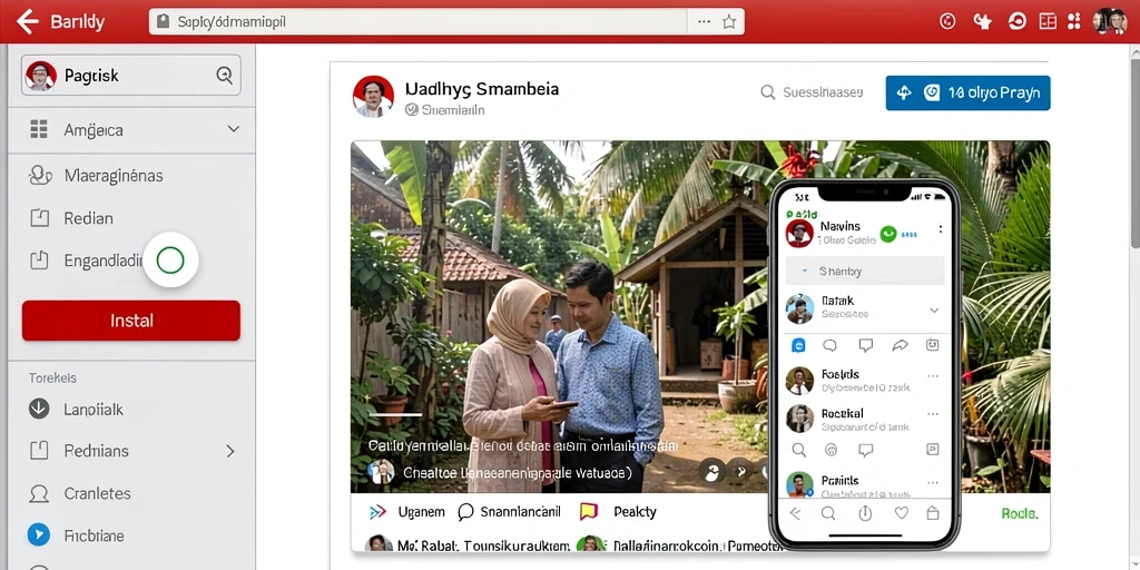 Screenshot pertama menampilkan tampilan awal game yang menarik.
