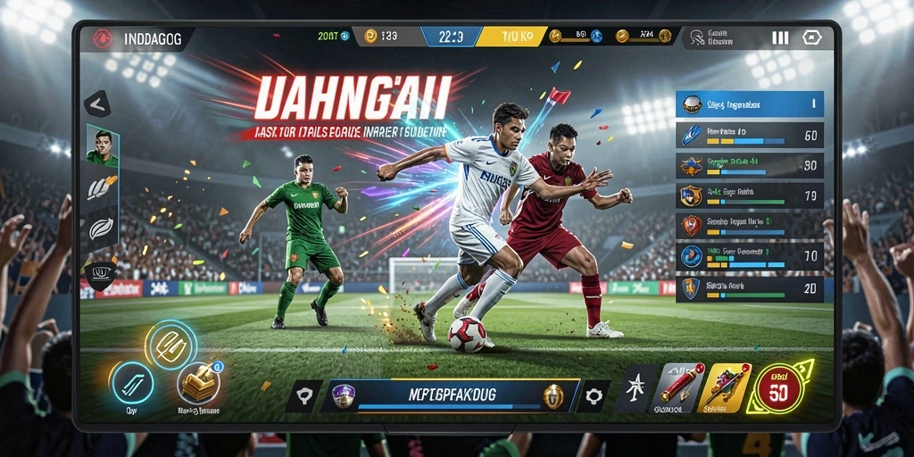 Tampilan awal permainan UH77 dengan desain yang menarik.