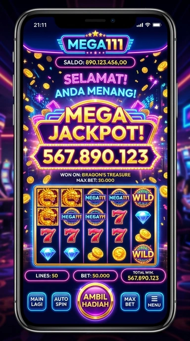 Cuplikan layar menu unduhan mega111 untuk perangkat Android